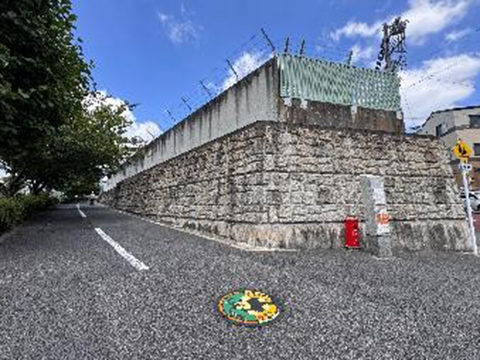 デザインマンホール⑦がある田端小学校付近です 2025.7